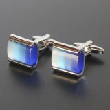 ブルーグラデーションストーンカフスボタンを入荷