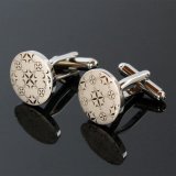 クールパターンカフスボタンを入荷