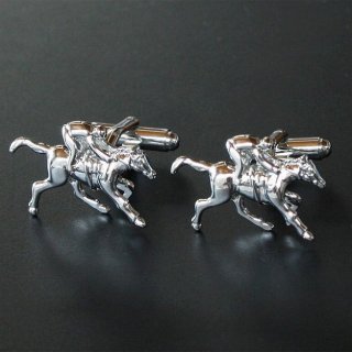 クリスタル付・馬モチーフネクタイピン