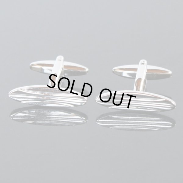 画像1: シルバーサーフボードカフスボタン（カフリンクス） (1)