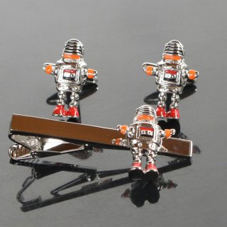 ゴルフバックカフス タイピンセット