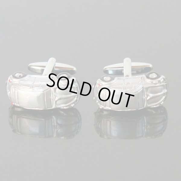 画像1: シルバービートルカフスボタン（カフリンクス） (1)