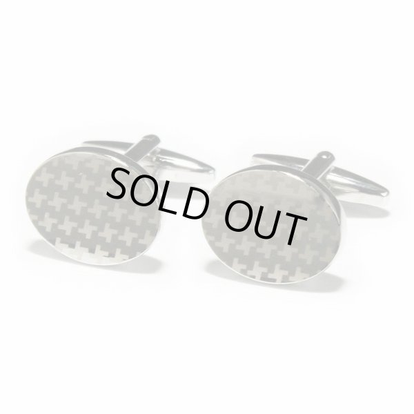 画像1: パターンカフスボタン（カフリンクス） (1)