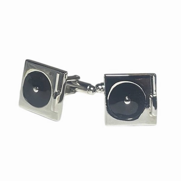 画像1: DJターンテーブルカフスボタン（カフリンクス） (1)