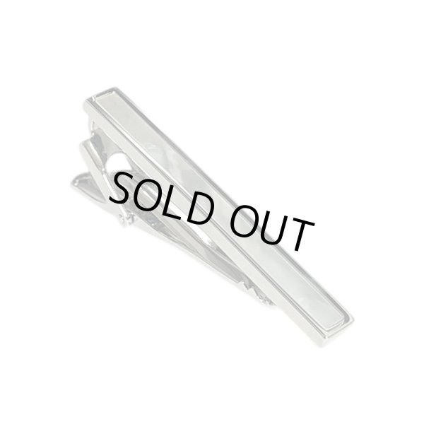 画像1: レクタングルMOPネクタイピン（タイバー） (1)