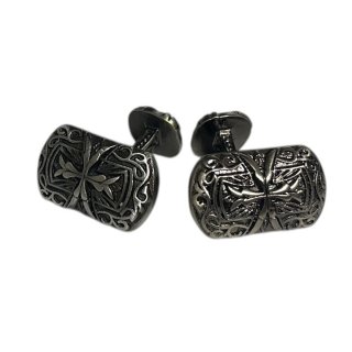 トシカネ　カフスボタン　能面　有田　レトロ　ビンテージ トシカネ カフスボタン 能面 有田 レトロ ビンテージ トシカネ