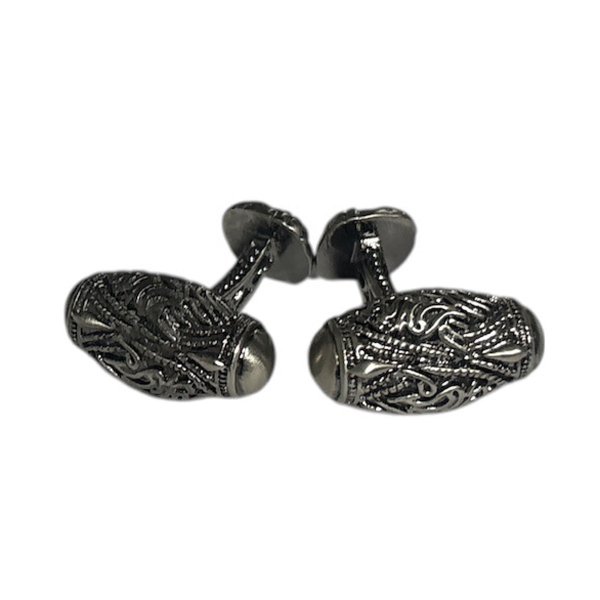 画像1: ビンテージ デザインカフスボタン（カフリンクス） (1)