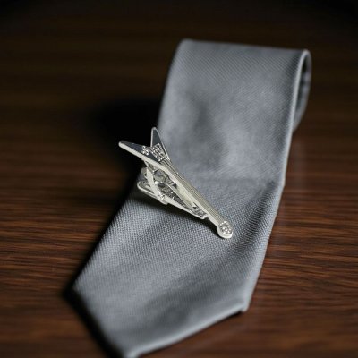 画像3: フライングＶギターネクタイピン（タイバー）