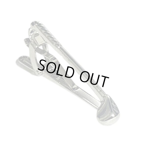 画像1: シルバーゴルフドライバーネクタイピン（タイバー） (1)