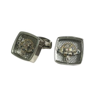 スクエアームーブメントカフス カフスボタン専門店-鎌倉工房-機能付特集