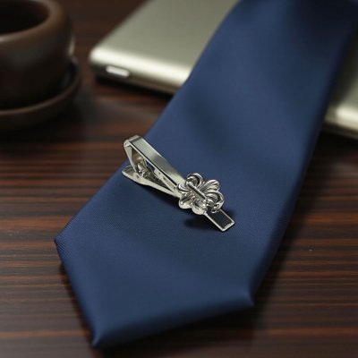 画像3: フレアーモチーフネクタイピン（タイバー）