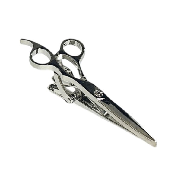 画像1: シルバーシザーズネクタイピン（タイバー） (1)