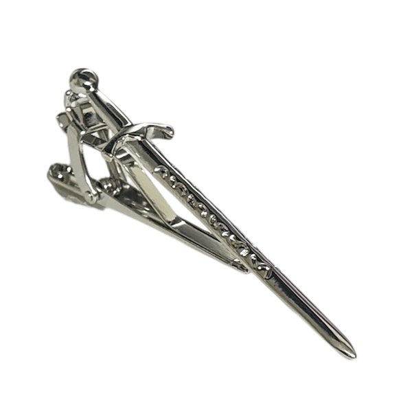 画像1: 剣モチーフネクタイピン（タイバー） (1)