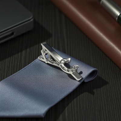 画像3: 馬蹄モチーフネクタイピン・タイバー メンズ cf2029