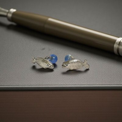 画像2: TATEOSSIAN タテオシアン ピラニアカフスボタン（カフリンクス）