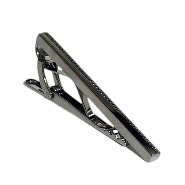 画像1: TATEOSSIAN タテオシアン ガンメタネクタイピン（タイバー） (1)