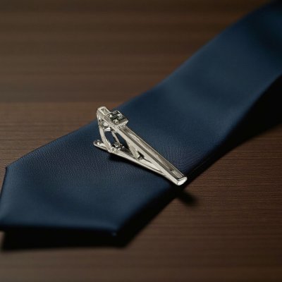 画像3: TATEOSSIAN タテオシアン スワロフスキークリスタルネクタイピン（タイバー）