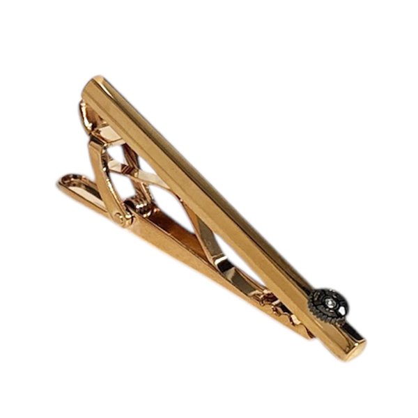 画像1: TATEOSSIAN タテオシアン ピンクゴールドギアネクタイピン (1)