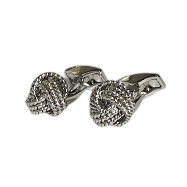 画像1: TATEOSSIAN タテオシアン ロープノットカフスボタン (1)