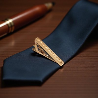 画像3: THOMPSON トンプソン ローズゴールドキューブデザインネクタイピン（タイバー）