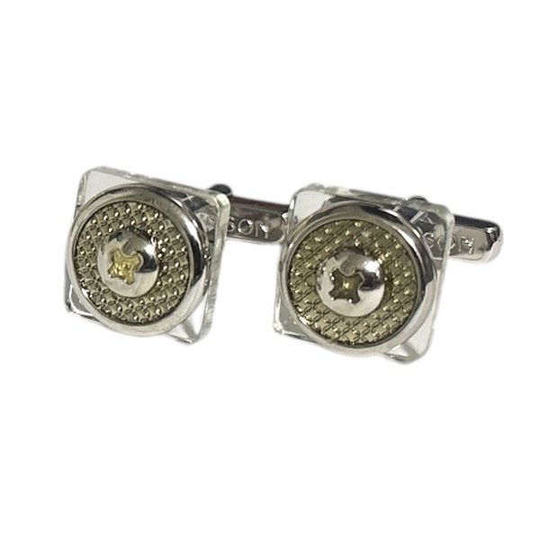 画像1: THOMPSON トンプソン クリアースクエアーカフスボタン（カフリンクス） (1)