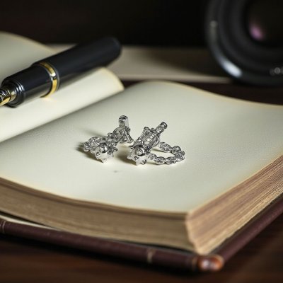 画像2: THOMPSON トンプソン Maceボールカフスボタン（カフリンクス）