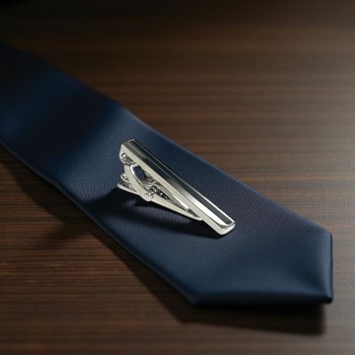 画像3: THOMPSON トンプソン オニキス・インレイネクタイピン