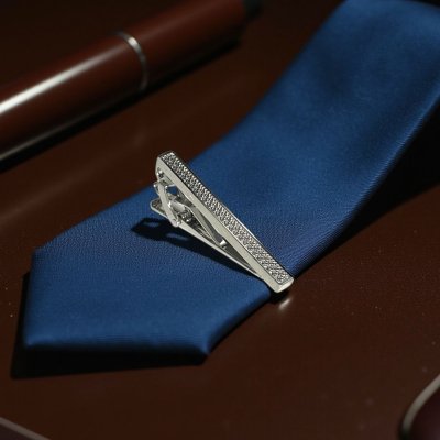 画像3: THOMPSON トンプソン シルバーグラフィックネクタイピン（タイバー）