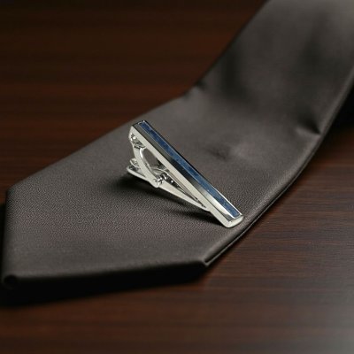 画像3: THOMPSON トンプソン ソーダライト・インレイネクタイピン