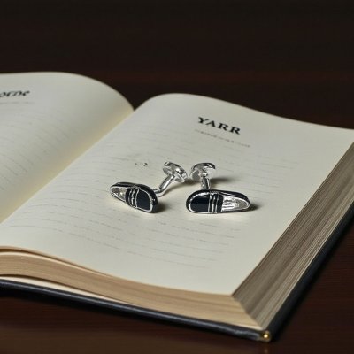 画像2: Babette Wasserman バベットワッサーマン ローファーカフスボタン