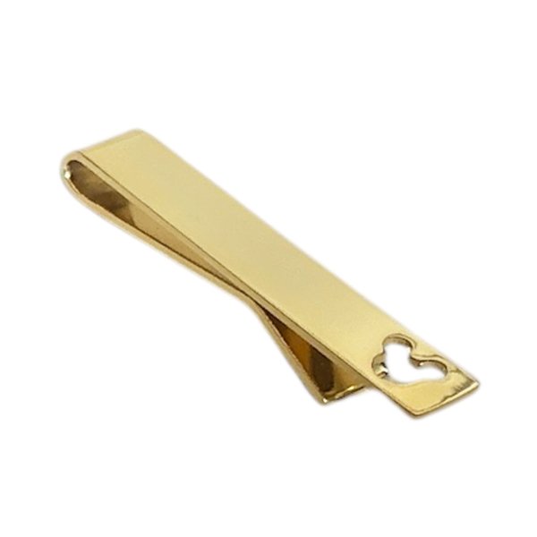 画像1: Disney ディスニー ミッキーマウスシルエットカットゴールドネクタイピン (1)