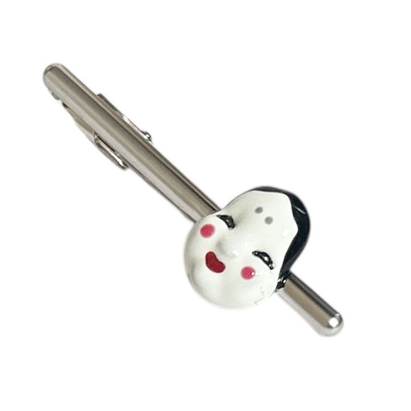 画像1: おかめネクタイピン（タイバー） (1)