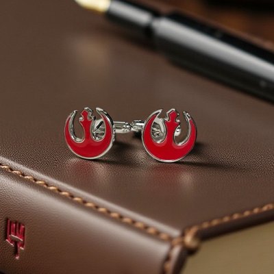 画像2: Star Wars スターウォーズ  レッド反乱同盟軍カフスボタン（カフリンクス）