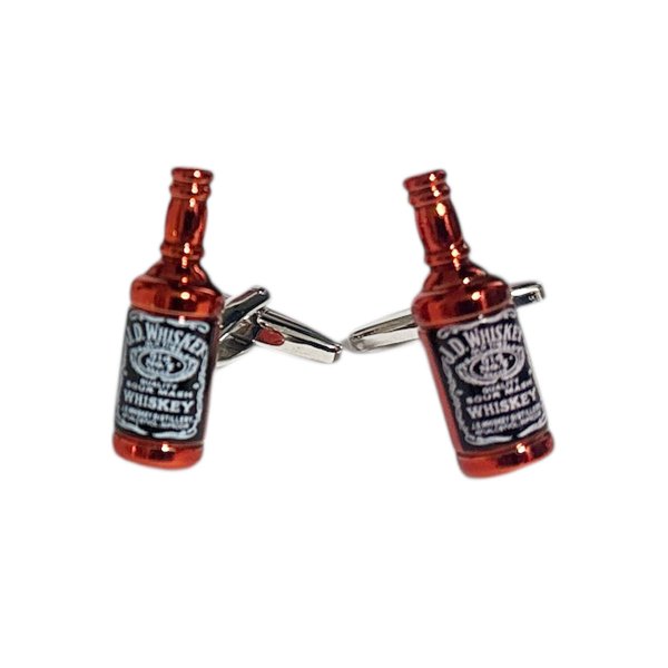 画像1: ウィスキーカフスボタン（カフリンクス） (1)