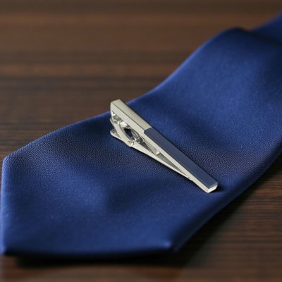 画像2: elizabeth parker エリザベスパーカー　アクリルブルーネクタイピン（タイバー）