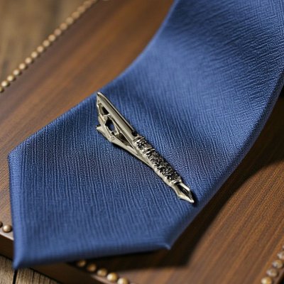 画像3: SWANK スワンク　シルバー万年筆ネクタイピン・タイバー