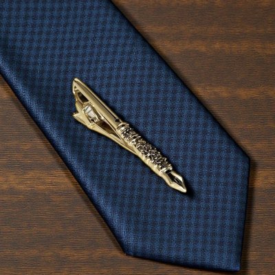 画像3: SWANK スワンク　ゴールド万年筆ネクタイピン・タイバー