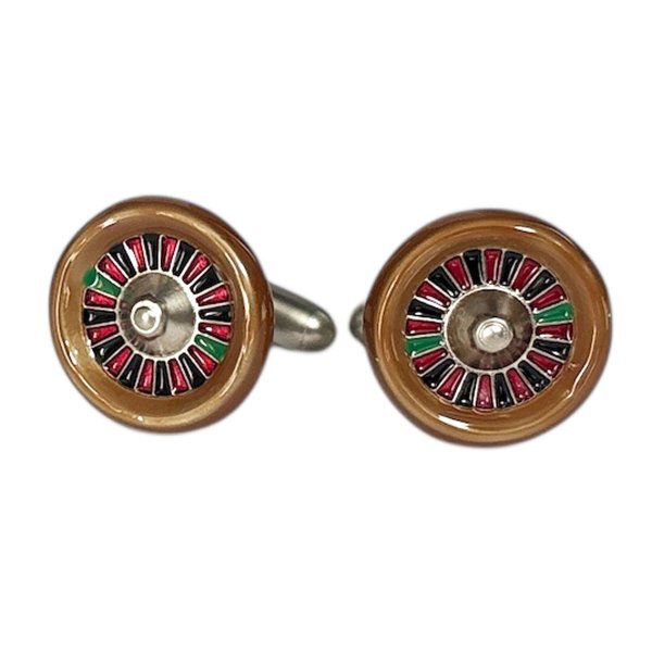 画像1: SWANK スワンク  ルーレットカフスボタン（カフリンクス） (1)