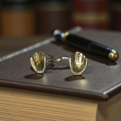 画像1: SWANK スワンク  グローブカフスボタン（カフリンクス）