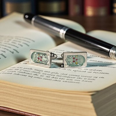 画像1: SWANK スワンク  ピンボールカフスボタン（カフリンクス）