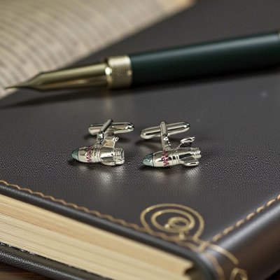 画像1: SWANK スワンク  ロケット カフスボタン（カフリンクス）