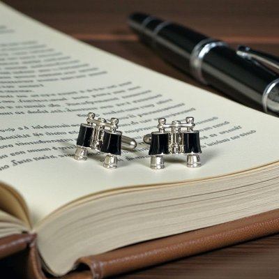 画像1: SWANK スワンク  双眼鏡 カフスボタン（カフリンクス）