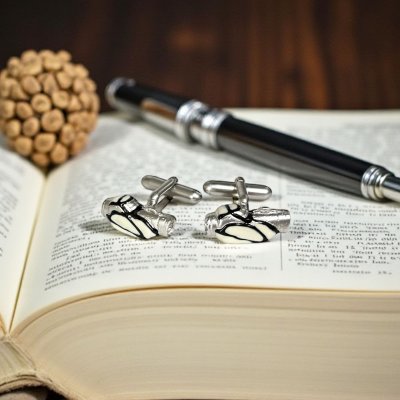 画像2: SWANK スワンク ゴルフバックカフスボタン（カフリンクス）