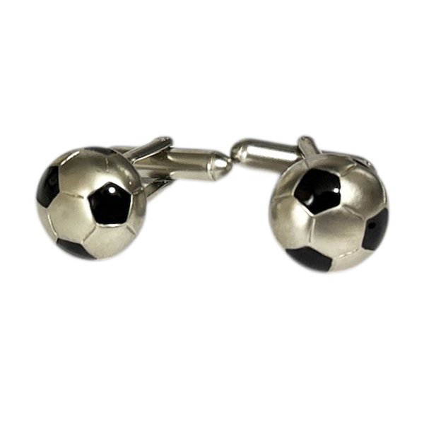 画像1: SWANK スワンク 　サッカーボールカフスボタン（カフリンクス） (1)