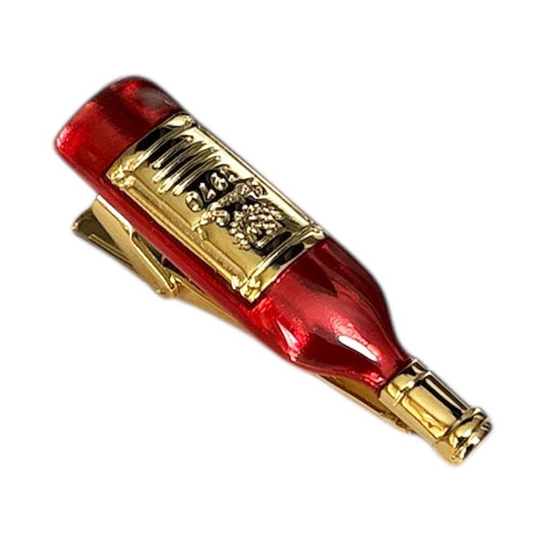 画像1: SWANK スワンク 赤ワインネクタイピン（カフリンクス・カフスボタン） (1)