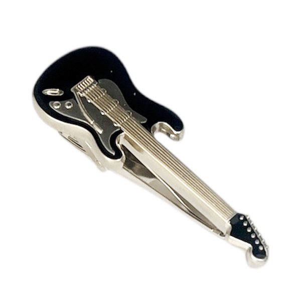 画像1: swank スワンク ブラックギターネクタイピン (1)