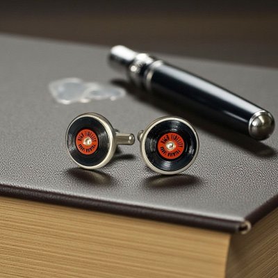 画像3: SWANK スワンク レコードカフスボタン