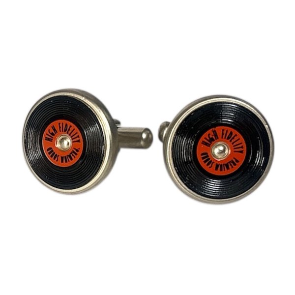 画像1: SWANK スワンク レコードカフスボタン (1)