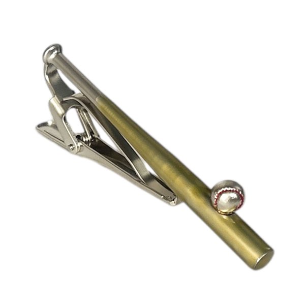 画像1: SWANK ブラウンバット＆ボールネクタイピン (1)