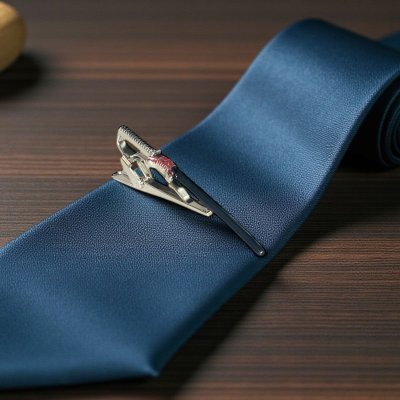 画像2: SWANK スワンク 日本刀ブラックネクタイピン